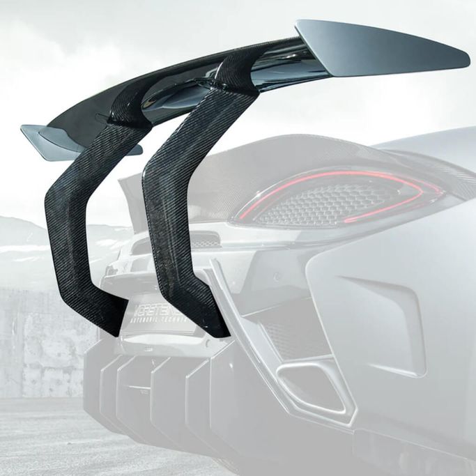 MVR1370, VORSTEINER MVR1370 Wing Blade with Uprights 570-VX (Gloss Carbon) for MCLAREN 570S 2015-2021 в ОАЭ, Дубай. Состояние - новое. Цена 33 290 AED. Фото, контакты продавца | AUTO.AE