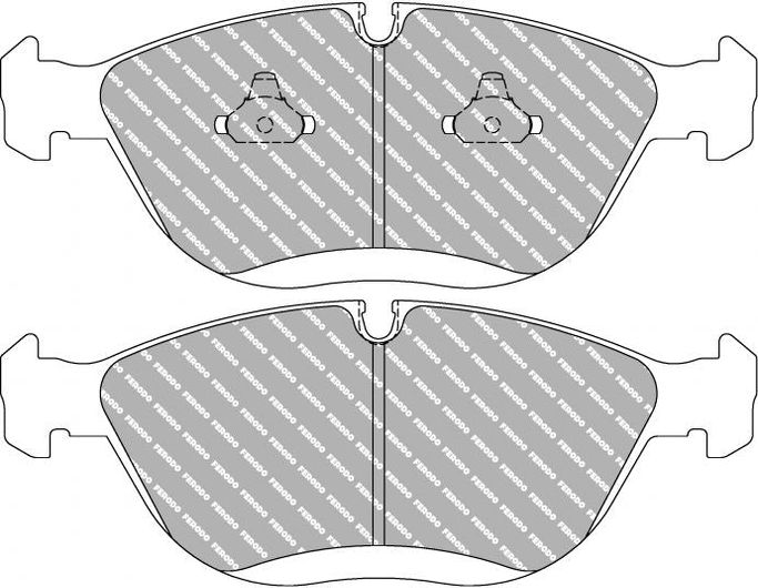 FCP1001Z, FERODO FCP1001Z Front Brake Pads DSUNO for AUDI RS4 (8D) / TT (8N) / A8 (4D) / VW Golf R32 (Mk4) / MERCEDES-BENZ C43 AMG / CLK55 AMG в ОАЭ, Дубай. Состояние - новое. Цена ⁦1 930 AED⁩. Фото, контакты продавца | AUTO.AE