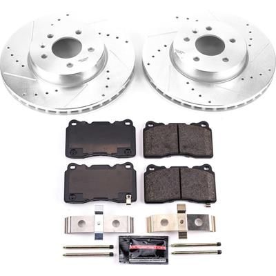 PWR-K6389, PowerStop Z23 Evolution Sport Brake Upgrade Kits for 2013-2018 ATS - K6389 في الإمارات العربية المتحدة, دبي. Condition - new. Price 1,190 AED. Photo, seller contacts | AUTO.AE