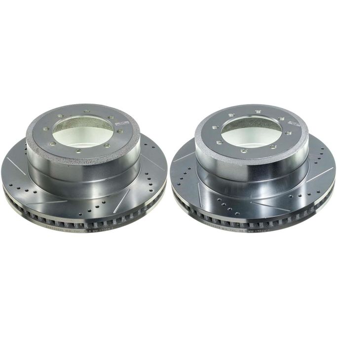 PWR-AR85225XPR, PowerStop Evolution Drilled and Slotted Rotors for 2023-2026 F-350 SUPER DUTY - AR85225XPR في الإمارات العربية المتحدة, دبي. Condition - new. Price ⁦1,230 AED⁩. Photo, seller contacts | AUTO.AE