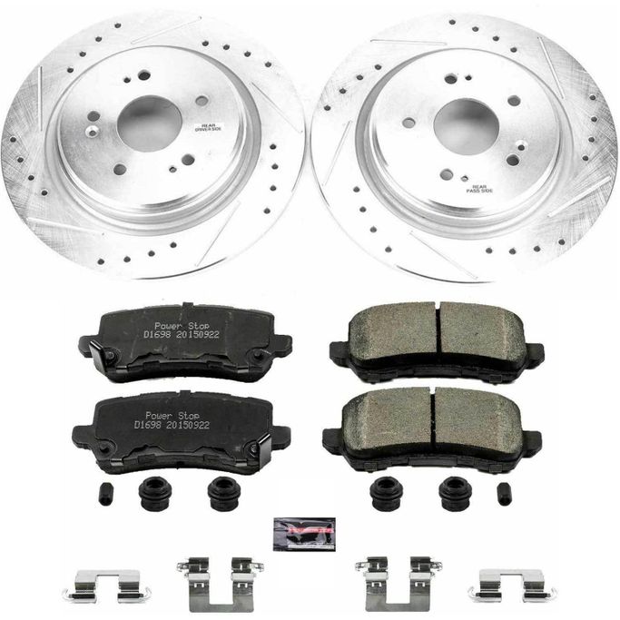 PWR-K7216, PowerStop Z23 Evolution Sport Brake Upgrade Kits for 2015-2020 TLX - K7216 في الإمارات العربية المتحدة, دبي. Condition - new. Price ⁦690 AED⁩. Photo, seller contacts | AUTO.AE