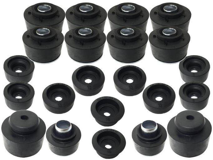 AUP-BM1031KIT, Auto Pro USA Body Mount Kits with Hardware for 1978-1988 REGAL, MONTE CARLO, 1978-1987 EL CAMINO - BM1031KIT в ОАЭ, Дубай. Состояние - новое. Цена ⁦920 AED⁩. Фото, контакты продавца | AUTO.AE