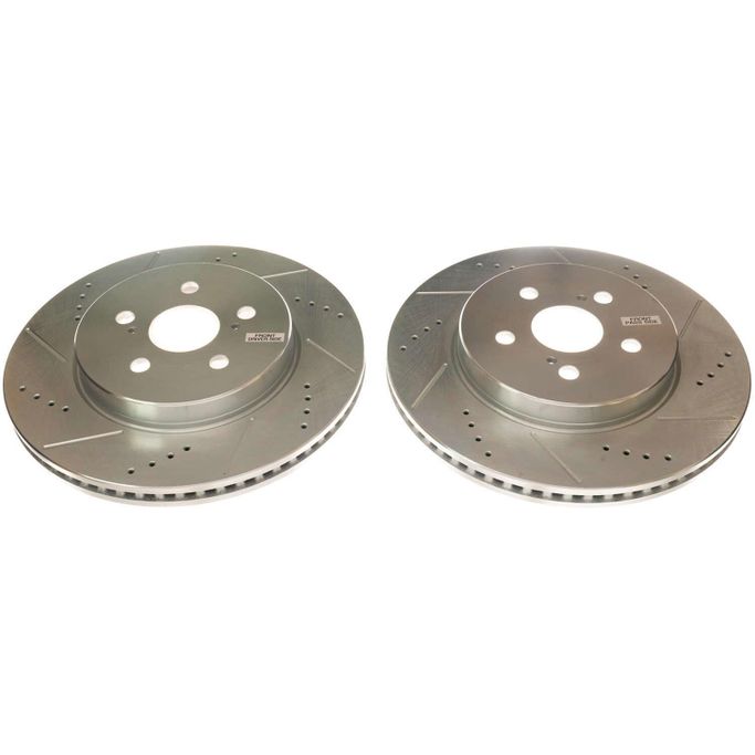 PWR-JBR1780XPR, PowerStop Evolution Drilled and Slotted Rotors for 2019-2026 COROLLA, 2020-2022 PRIUS PRIME - JBR1780XPR in UAE, Dubai. Condition - new. Price 740 AED. Photo, seller contacts | AUTO.AE