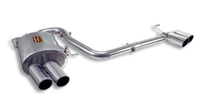 982806, SUPERSPRINT 982806 Rear exhaust Right OO80 - Left OO80 "Power Loop" for BMW F10/F11 525d and 530d في الإمارات العربية المتحدة, دبي. Condition - new. Price ⁦12,400 AED⁩. Photo, seller contacts | AUTO.AE