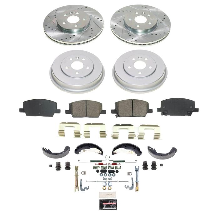 PWR-K15489DK, PowerStop Z23 Evolution Sport Disc and Drum Brake Upgrade Kits for 2018-2022 TRAX - K15489DK в ОАЭ, Дубай. Состояние - новое. Цена ⁦1 940 AED⁩. Фото, контакты продавца | AUTO.AE