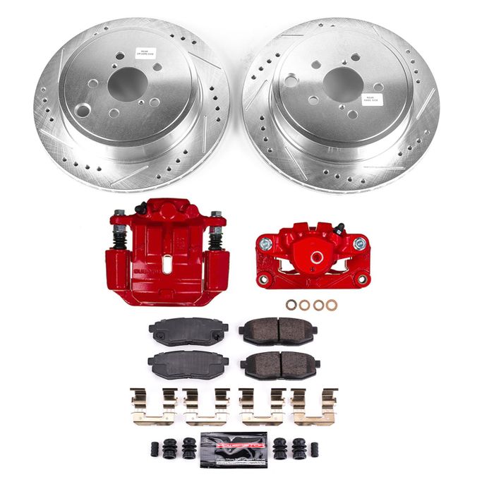 PWR-KC5883A, PowerStop Z23 Evolution Sport Brake Upgrade Kits with Calipers for 2010-2014 LEGACY, OUTBACK - KC5883A in UAE, Dubai. Condition - new. Price 1,930 AED. Photo, seller contacts | AUTO.AE