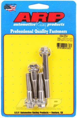 434-3204, ARP 434-3204 Water Pump Bolt Kit for Chevrolet Small Block Hex Short في الإمارات العربية المتحدة, دبي. Condition - new. Price 230 AED. Photo, seller contacts | AUTO.AE