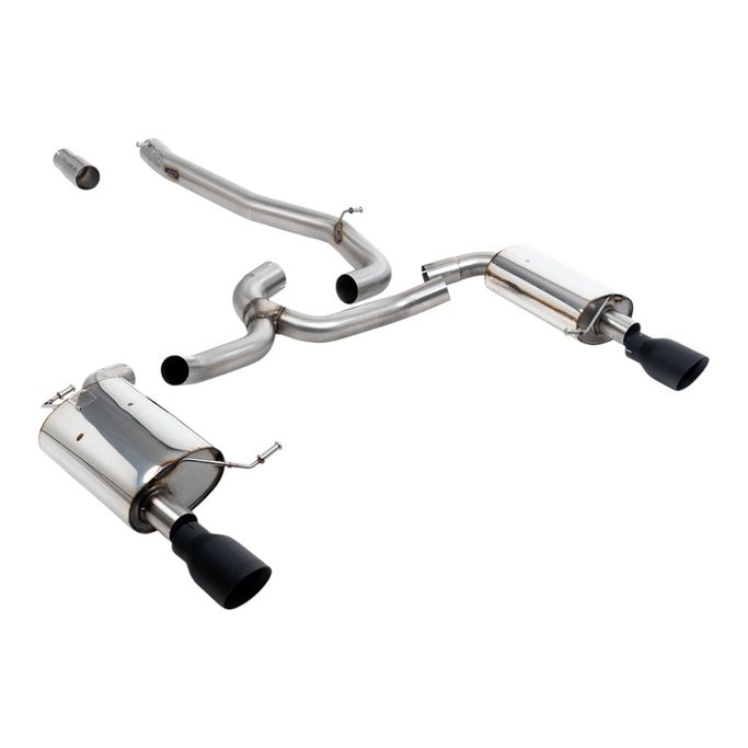 SSXVW748, MILLTEK SSXVW748 Cat-Back Exhaust, 3" (Cerakote Black GT-100 Trims) for VW Golf Alltrack 1.8 (MK7) 2016-2021 في الإمارات العربية المتحدة, دبي. Condition - new. Price ⁦7,790 AED⁩. Photo, seller contacts | AUTO.AE