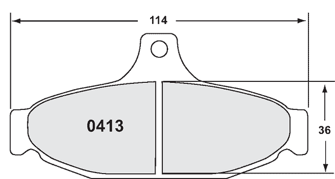 0413.22, PFC 0413.22 Brake Pads Z-RATED for CHEVROLET Corvette C4 في الإمارات العربية المتحدة, دبي. Condition - new. Price ⁦560 AED⁩. Photo, seller contacts | AUTO.AE