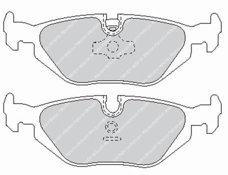 FCP850R, FERODO FCP850R Rear Brake Pads DS3000 for BMW 3 Series (E36) / 5 Series (E39) / Z3 (E36) في الإمارات العربية المتحدة, دبي. Condition - new. Price 1,040 AED. Photo, seller contacts | AUTO.AE