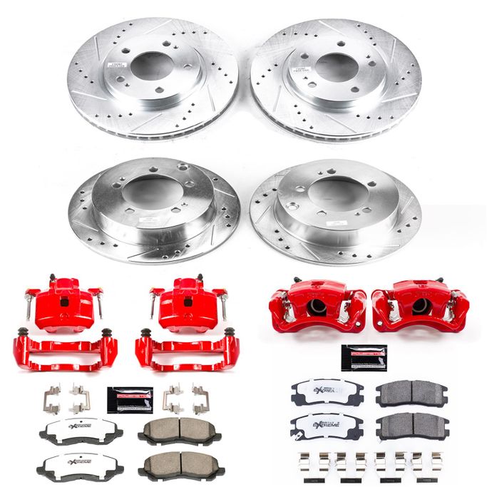 PWR-KC1683-26, PowerStop Z26 Street Warrior Brake Upgrade Kits with Calipers KC1683-26 في الإمارات العربية المتحدة, دبي. Condition - new. Price ⁦3,660 AED⁩. Photo, seller contacts | AUTO.AE
