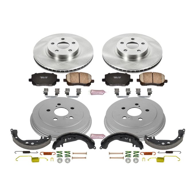 PWR-KOE15200DK, PowerStop Autospecialty Stock Replacement Disc and Drum Brake Kits for 2003-2008 COROLLA - KOE15200DK in UAE, Dubai. Condition - new. Price ⁦1,110 AED⁩. Photo, seller contacts | AUTO.AE