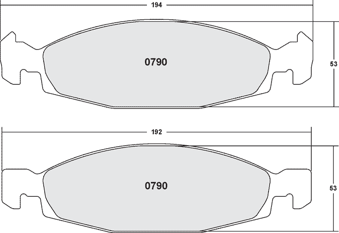 0790.22, PFC 0790.22 Brake pads Z-RATED Jeep Grand Cherokee 99-02 w/ATE Front Caliper в ОАЭ, Дубай. Состояние - новое. Цена ⁦410 AED⁩. Фото, контакты продавца | AUTO.AE