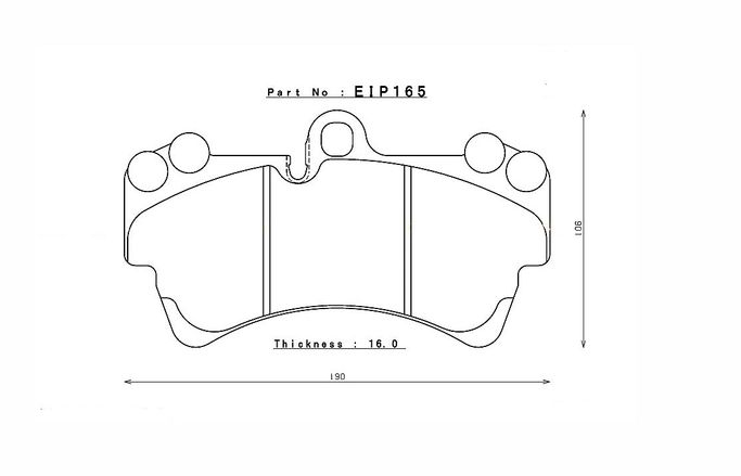 EIP165MA45B, ENDLESS EIP165MA45B Front brake pads AUDI Q7/PORSCHE CAYENNE/VW TOUAREG в ОАЭ, Дубай. Состояние - новое. Цена 2 620 AED. Фото, контакты продавца | AUTO.AE