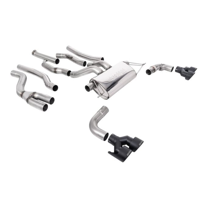 SSXBM1224, MILLTEK SSXBM1224 Cat-Back Exhaust, 3" (Cerakote Black GT-100 Trims) for BMW M240i XDrive (G42) OPF/GPF в ОАЭ, Дубай. Состояние - новое. Цена ⁦16 640 AED⁩. Фото, контакты продавца | AUTO.AE
