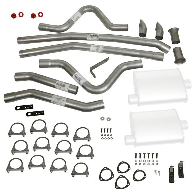 SUM-680143-NM, Summit Racing™ Header-Back Dual Exhaust Systems for 1970-1974 BARRACUDA, CHALLENGER, CUDA - SUM-680143-NM في الإمارات العربية المتحدة, دبي. Condition - new. Price 2,020 AED. Photo, seller contacts | AUTO.AE