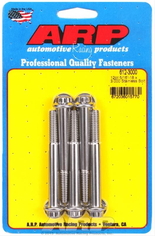 ARP-612-3000, ARP Stainless Steel Bolts 612-3000 в ОАЭ, Дубай. Состояние - новое. Цена ⁦140 AED⁩. Фото, контакты продавца | AUTO.AE