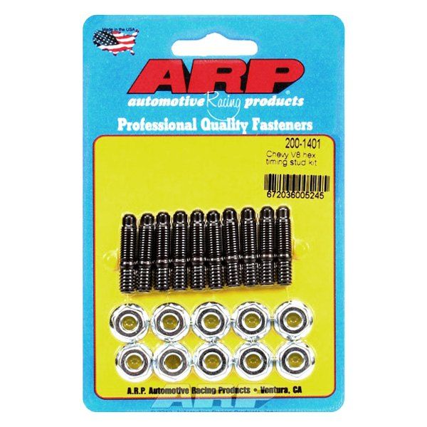 200-1401, ARP 200-1401 Timing Cover Stud Kit CHEVY V8 hex في الإمارات العربية المتحدة, دبي. Condition - new. Price 230 AED. Photo, seller contacts | AUTO.AE