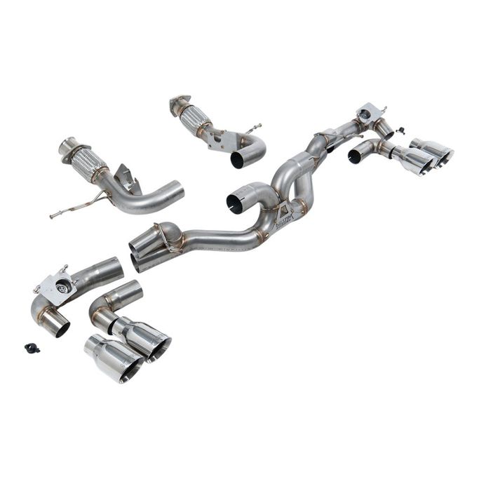 SSXCH001, MILLTEK SSXCH001 Cat-Back Exhaust, 3" (Polished GT-100 Tips) for CHEVROLET Corvette Stingray 6.2L (C8) Non-OPF/GPF 2020- in UAE, Dubai. Condition - new. Price ⁦18,000 AED⁩. Photo, seller contacts | AUTO.AE