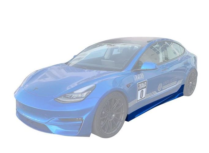 UP-M3-303-1.1, UNPLUGGED PERFORMANCE UP-M3-303-1.1 Ascension Side Skirts, Autoclaved Dry Carbon Raw for TESLA Model 3 в ОАЭ, Дубай. Состояние - новое. Цена 8 390 AED. Фото, контакты продавца | AUTO.AE
