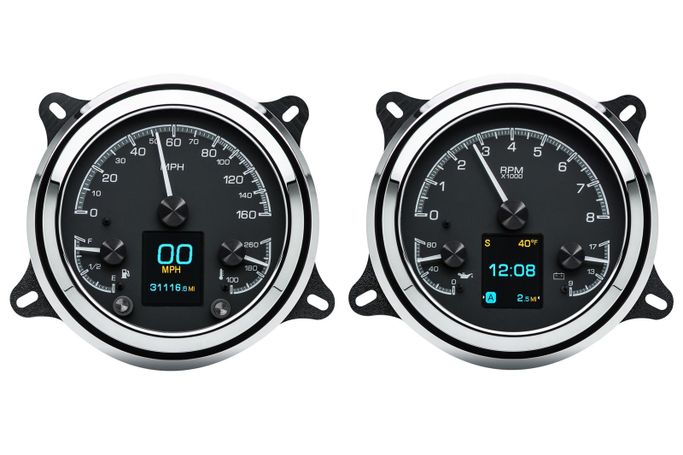DAK-HDX-47C-PU-K, Dakota Digital HDX Direct-Fit Analog Gauge Systems for 1947-1953 SEDAN DELIVERY, TRUCK - HDX-47C-PU-K в ОАЭ, Дубай. Состояние - новое. Цена ⁦7 380 AED⁩. Фото, контакты продавца | AUTO.AE