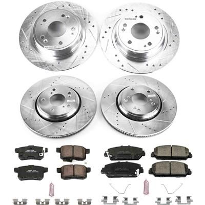 PWR-K7348, PowerStop Z23 Evolution Sport Brake Upgrade Kits for 2016-2017 ACCORD - K7348 in UAE, Dubai. Condition - new. Price 1,600 AED. Photo, seller contacts | AUTO.AE