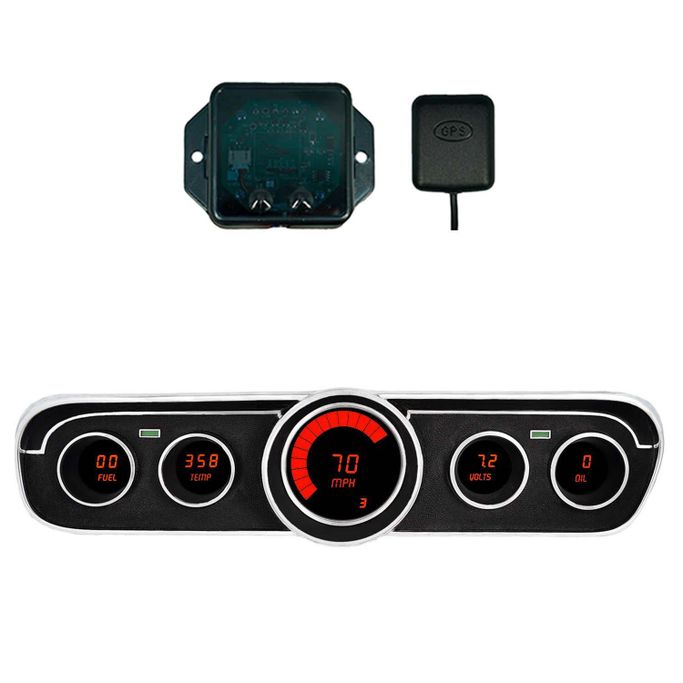 IZL-DP7001RS9020, Intellitronix 1965-1966 Ford Mustang Digital Direct-Fit Gauge Clusters for 1965-1966 MUSTANG - DP7001R-S9020 в ОАЭ, Дубай. Состояние - новое. Цена ⁦2 850 AED⁩. Фото, контакты продавца | AUTO.AE