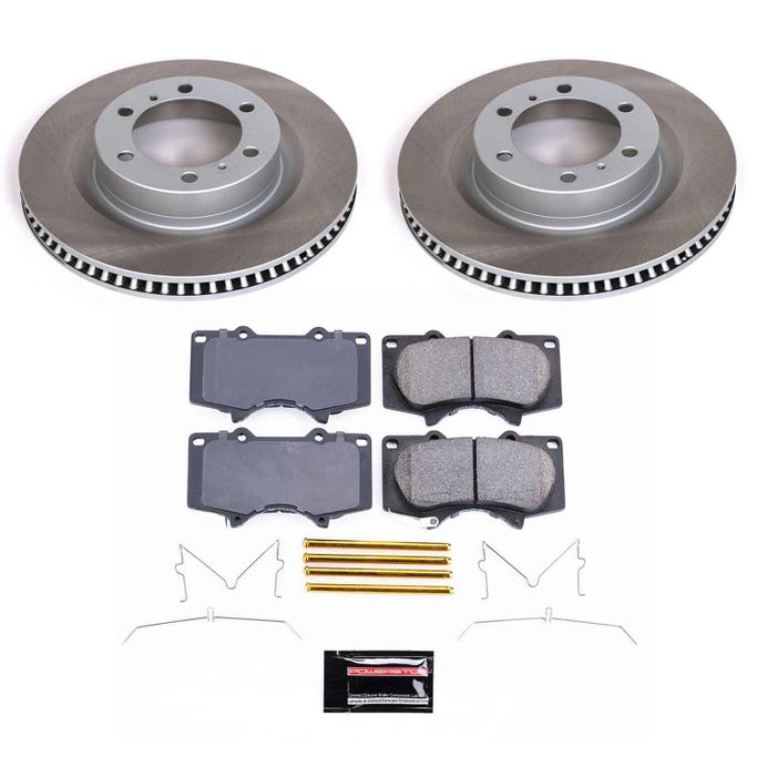 PWR-SC5873, PowerStop Z17 Evolution Plus Semi-Coated Rotor Brake Kits for 2010-2024 4RUNNER, 2010-2023 GX460 - SC5873 in UAE, Dubai. Condition - new. Price ⁦1,010 AED⁩. Photo, seller contacts | AUTO.AE