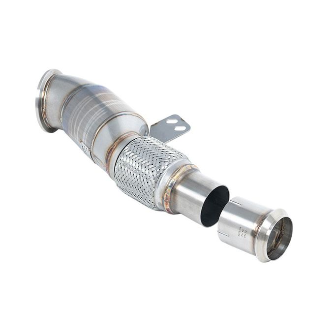 SSXTY168, MILLTEK SSXTY168 Catted Downpipe, 3.54" for BMW M340i XDrive (G20 / G21) / TOYOTA GR Supra 3.0 (A90) в ОАЭ, Дубай. Состояние - новое. Цена ⁦5 770 AED⁩. Фото, контакты продавца | AUTO.AE