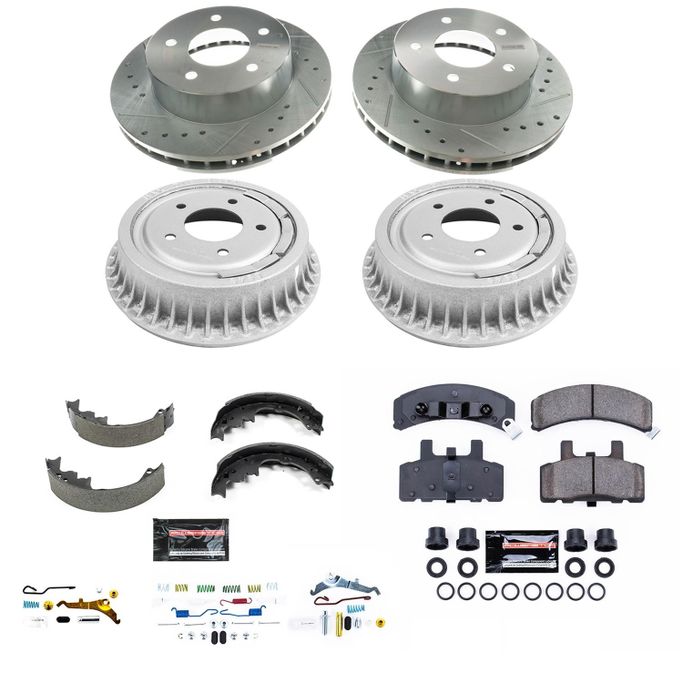 PWR-K15048DK, PowerStop Z23 Evolution Sport Disc and Drum Brake Upgrade Kits for 1990-2002 ASTRO, 2001-2002 SAFARI - K15048DK في الإمارات العربية المتحدة, دبي. Condition - new. Price ⁦1,900 AED⁩. Photo, seller contacts | AUTO.AE
