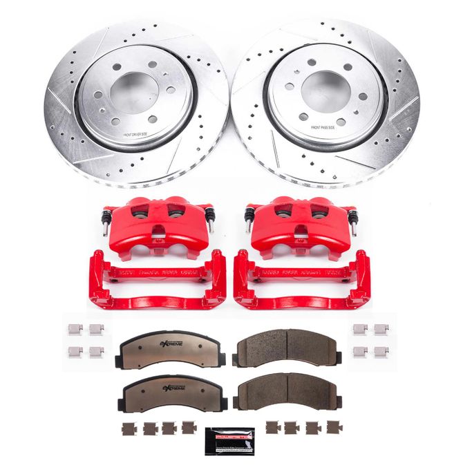 PWR-KC3167A-36, PowerStop Z36 Truck and Tow Brake Upgrade Kits with Calipers for 2012-2020 F-150 - KC3167A-36 в ОАЭ, Дубай. Состояние - новое. Цена ⁦3 190 AED⁩. Фото, контакты продавца | AUTO.AE