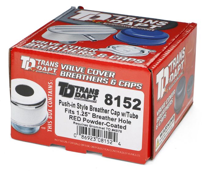 TRD-8152, Trans-Dapt Performance Redline Valve Cover Breathers 8152 في الإمارات العربية المتحدة, دبي. Condition - new. Price 130 AED. Photo, seller contacts | AUTO.AE