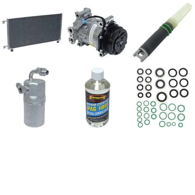 UAC-KT6199A, Universal Air Conditioner Compressor Kits for 1999-2001 SIERRA 1500, SILVERADO 1500, 2002 SILVERADO 2500 HD - KT 6199A في الإمارات العربية المتحدة, دبي. Condition - new. Price 1,480 AED. Photo, seller contacts | AUTO.AE