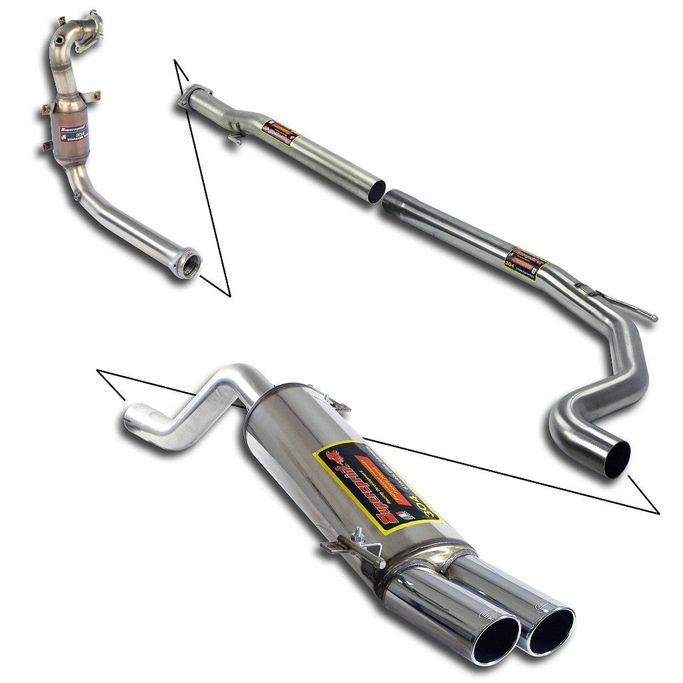 815930, SUPERSPRINT 815930 Exhaust System for ABARTH Grande Punto (199) في الإمارات العربية المتحدة, دبي. Condition - new. Price ⁦16,490 AED⁩. Photo, seller contacts | AUTO.AE