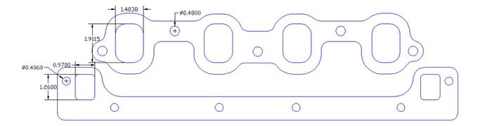 FOG-8022, Flatout Gaskets Intake Gaskets 8022 в ОАЭ, Дубай. Состояние - новое. Цена 140 AED. Фото, контакты продавца | AUTO.AE