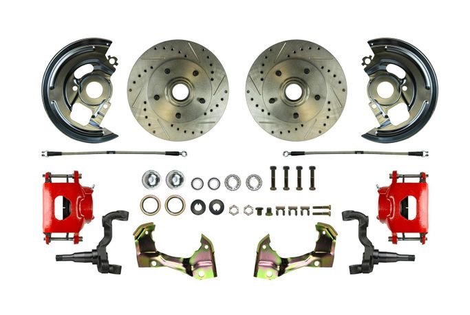 RSD-AFXWK01CZ, The Right Stuff Front Disc Brake Conversion Show 'N Go Kits AFXWK01CZ в ОАЭ, Дубай. Состояние - новое. Цена 3 370 AED. Фото, контакты продавца | AUTO.AE