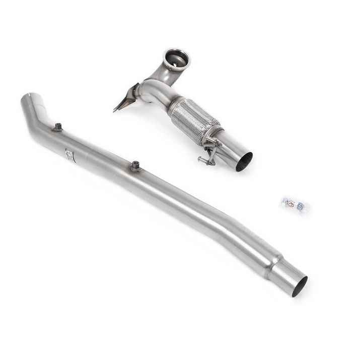 SSXVW677, MILLTEK SSXVW677 De-Cat Downpipe, 3.7" (OE System Only) for VW Golf R (MK8) / AUDI S3 (8Y) في الإمارات العربية المتحدة, دبي. Condition - new. Price 4,520 AED. Photo, seller contacts | AUTO.AE