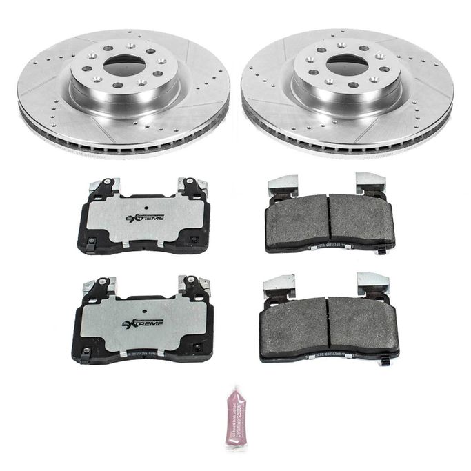 PWR-K6998-26, PowerStop Z26 Street Warrior Brake Upgrade Kits for 2016-2023 CAMARO, 2016-2018 CT6, 2014-2019 CTS - K6998-26 في الإمارات العربية المتحدة, دبي. Condition - new. Price ⁦1,660 AED⁩. Photo, seller contacts | AUTO.AE