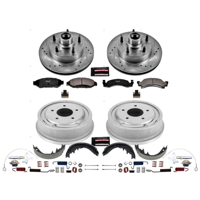 PWR-K15089DK, PowerStop Z23 Evolution Sport Disc and Drum Brake Upgrade Kits for 1990-1993 E-150 ECONOLINE, E-150 ECONOLINE CLUB WAGON, F-150 - K15089DK in UAE, Dubai. Condition - new. Price ⁦2,730 AED⁩. Photo, seller contacts | AUTO.AE