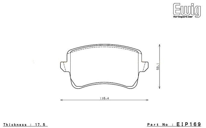 EIP169CCRg, ENDLESS EIP169CCRg Rear brake pads AUDI A4/S4(B8)/S5 (C5)/RS5 (8T) в ОАЭ, Дубай. Состояние - новое. Цена 1 270 AED. Фото, контакты продавца | AUTO.AE
