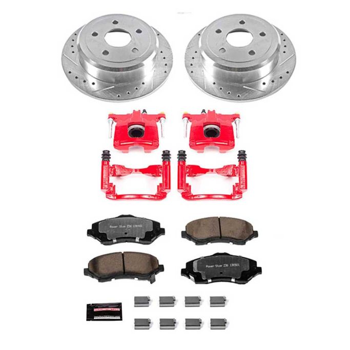 PWR-KC3090-36, PowerStop Z36 Truck and Tow Brake Upgrade Kits with Calipers for 2007-2017 WRANGLER, 2018 WRANGLER JK - KC3090-36 в ОАЭ, Дубай. Состояние - новое. Цена ⁦1 960 AED⁩. Фото, контакты продавца | AUTO.AE