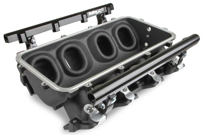 HLY-300-600BK, Holley LS Modular Lo-Ram EFI Intake Manifolds 300-600BK в ОАЭ, Дубай. Состояние - новое. Цена 3 010 AED. Фото, контакты продавца | AUTO.AE