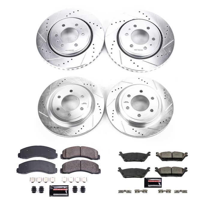 PWR-K8026, PowerStop Z23 Evolution Sport Brake Upgrade Kits for 2018-2021 EXPEDITION, NAVIGATOR, 2018-2020 F-150 - K8026 في الإمارات العربية المتحدة, دبي. Condition - new. Price ⁦2,560 AED⁩. Photo, seller contacts | AUTO.AE