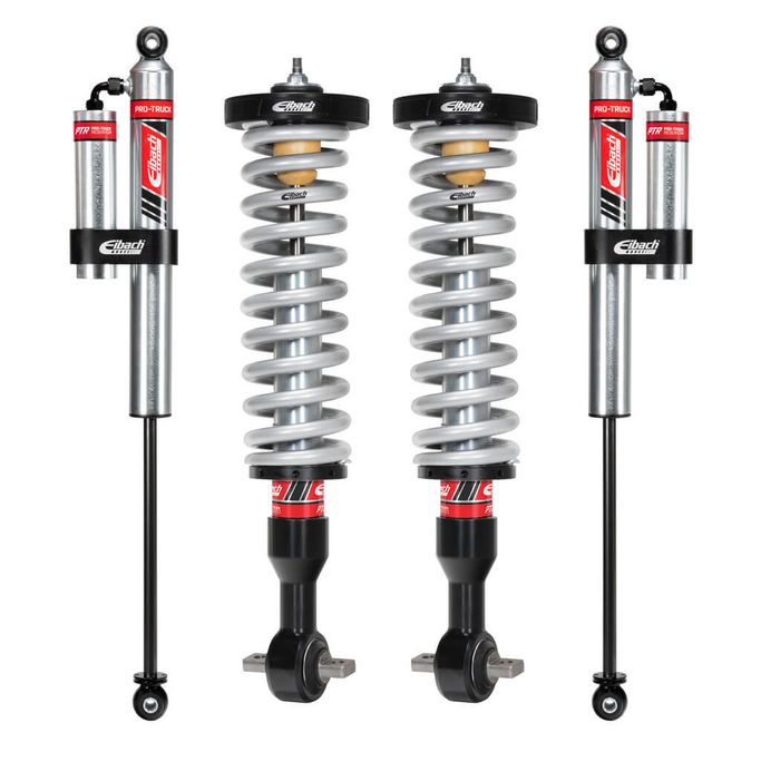 E86-35-035-02-22, EIBACH E86-35-035-02-22 Pair of Front Coilovers And Rear Reservoir Shocks Pro-Truck for FORD F-150 4WD 2.7L / 3.5L / 5.0L 2015-2025 في الإمارات العربية المتحدة, دبي. Condition - new. Price ⁦7,670 AED⁩. Photo, seller contacts | AUTO.AE