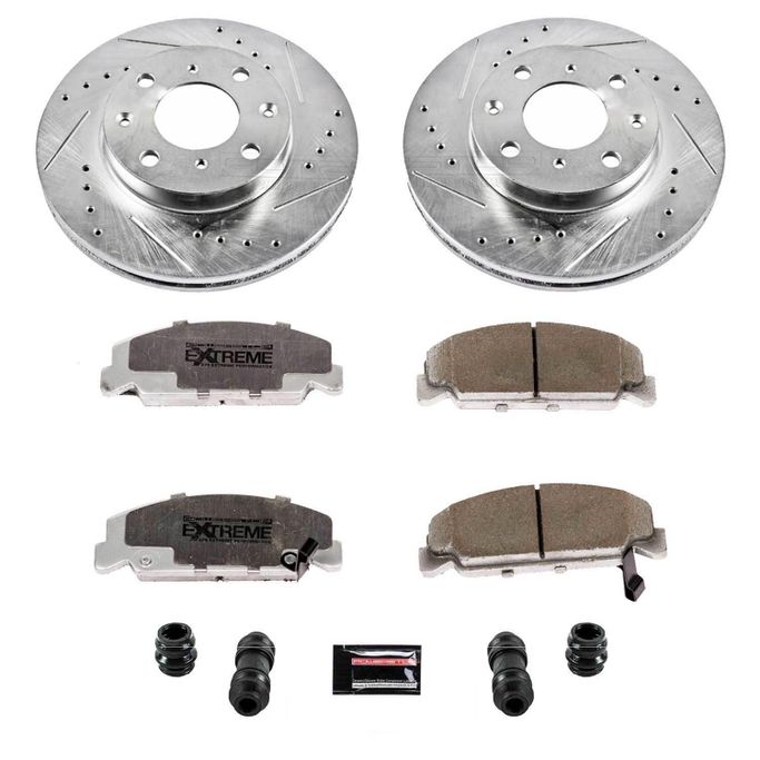 PWR-K699-26, PowerStop Z26 Street Warrior Brake Upgrade Kits for 1990-2000 CIVIC, 1993-1997 CIVIC DEL SOL, 1990-1991 CRX - K699-26 في الإمارات العربية المتحدة, دبي. Condition - new. Price ⁦920 AED⁩. Photo, seller contacts | AUTO.AE