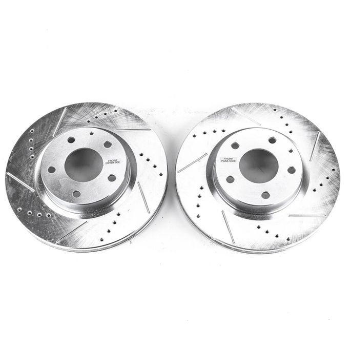 PWR-JBR1598XPR, PowerStop Evolution Drilled and Slotted Rotors for 2014-2018 3, 2016-2021 CX-3 - JBR1598XPR in UAE, Dubai. Condition - new. Price 870 AED. Photo, seller contacts | AUTO.AE