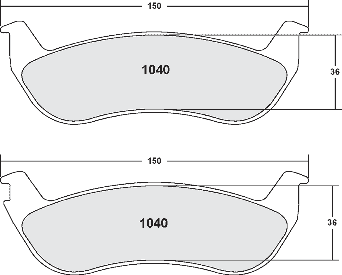 1040.22, PFC 1040.22 Rear Brake Pads Z-RATED for FORD Ranger 2010-2011 في الإمارات العربية المتحدة, دبي. Condition - new. Price ⁦560 AED⁩. Photo, seller contacts | AUTO.AE