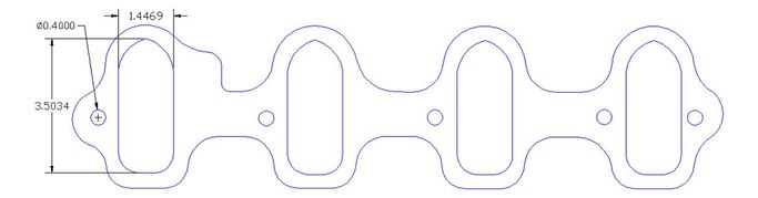 FOG-8311, Flatout Gaskets Intake Gaskets 8311 в ОАЭ, Дубай. Состояние - новое. Цена 140 AED. Фото, контакты продавца | AUTO.AE