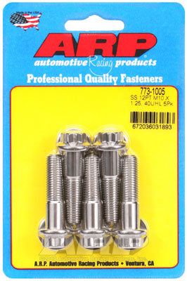 773-1005, ARP 773-1005 Metric Thread Bolt Kit M10 x 1.25 x 40 12pt SS bolts in UAE, Dubai. Condition - new. Price 280 AED. Photo, seller contacts | AUTO.AE