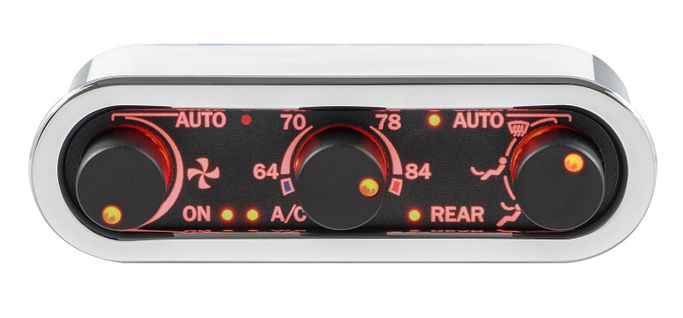 DAK-DCC3000HCKR, Dakota Digital Gen-IV VHX Three Knob Climate Control Systems DCC-3000HC-K-R в ОАЭ, Дубай. Состояние - новое. Цена ⁦2 260 AED⁩. Фото, контакты продавца | AUTO.AE